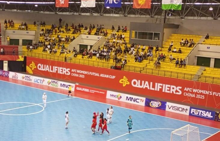 Kualifikasi Piala Asia Futsal 2025: Timnas Futsal Putri Indonesia Bantai Kirgistan 11-3