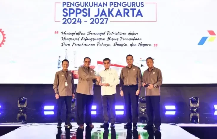 Menteri Ketenagakerjaan Kukuhkan Pengurus SPPSI DKI DKI Jakarta