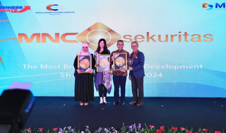 MNC Sekuritas Sabet 5 Kategori Penghargaan pada Indonesia Human Capital Brilliance Awards 2024