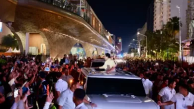 Momen Prabowo Sapa Warga DKI Ibukota dalam pada Bundaran Hotel Indonesia