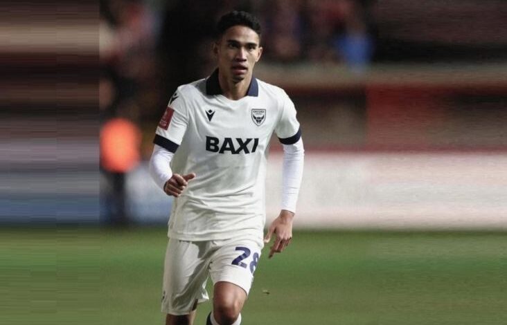 Moncer! Marselino Ferdinan Borong Gol Kemenangan Oxford United melawan Banbury United