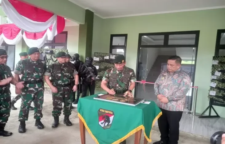 Pangkostrad Resmikan Markas Batalyon Intai Tempur dalam pada Cikarang Bekasi