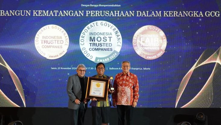 PLN EPI Didapuk Sebagai Trusted Company di dalam tempat Ajang CGPI Award 2024