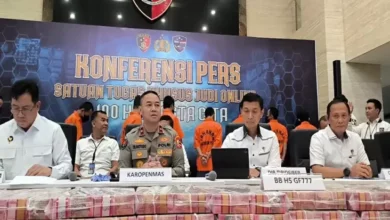 Polisi Tetapkan 11 Tersangka Pengelola 3 Laman Judi Online
