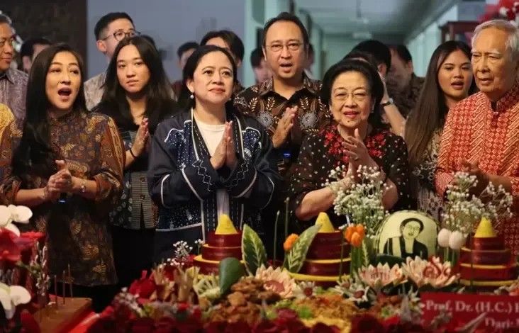 Prabowo Kirim Karangan Bunga Ucapan Selamat Ulang Tahun ke Megawati