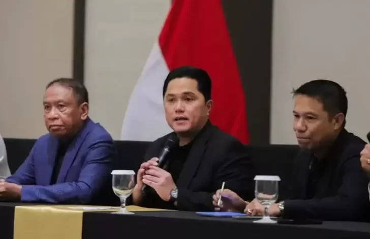 PSSI Dorong Transfer Knowledge, Erick Thohir Cari 10 Kandidat Asisten Pelatih Lokal untuk Timnas Senior