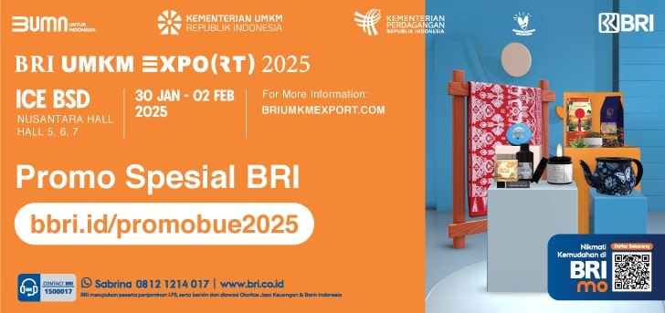 Raih Kesempatan Emas, Dapatkan Diskon hingga 59 Persen pada BRI UMKM EXPO(RT) 2025!