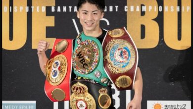 Rekor Menang-kalah Naoya Inoue Sepanjang Kariernya