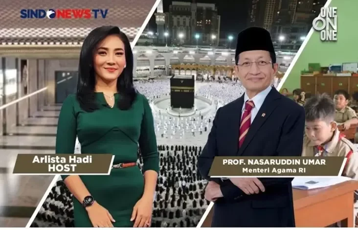 Saksikan One on One Bersama Menteri Agama Nasaruddin Umar, Hari Hari Jumat 10 Januari 2025 Jam 21.30 Waktu Indonesia Barat di tempat di SINDOnews TV