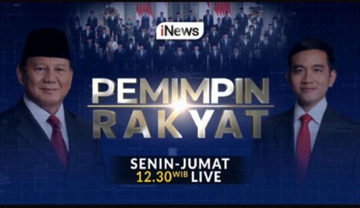 Saksikan PEMIMPIN RAKYAT! Rangkuman Menarik Seputar Kebijakan serta juga Aktivitas Para Pemimpin Bangsa, Mulai 13 Januari, Hari Awal Minggu sampai Hari Hari Jumat Jam 12.30 Live belaka di area area iNews