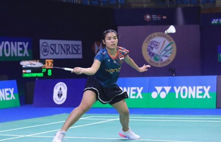 Sikat Tunggal Putri Jepang, Gregoria Mariska Tembus Perempat Final India Open 2025