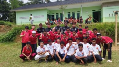 Timnas Indonesia U-20 Gelar Aksi Sosial di Pesantren Bogor