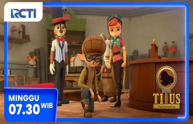 Titus The Detective Episode DIAMOND BEAR Tayang pada RCTI, Mingguan 26 Jan 2025, Jam 07.30 Dini Hari