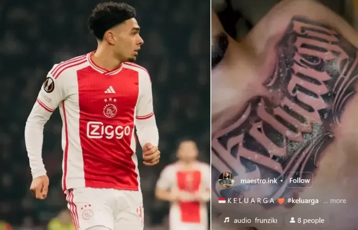 Tristan Gooijer Bikin Tato Bertuliskan Keluarga di area di Dadanya, Kode Ingin Bela Timnas Indonesia?