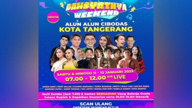 Warga Tangerang Siap-siap Habiskan Weekend Waktu Awal Hari Bareng Rizky Billar hingga Bunda Dor Dor pada Dahsyatnya Weekend