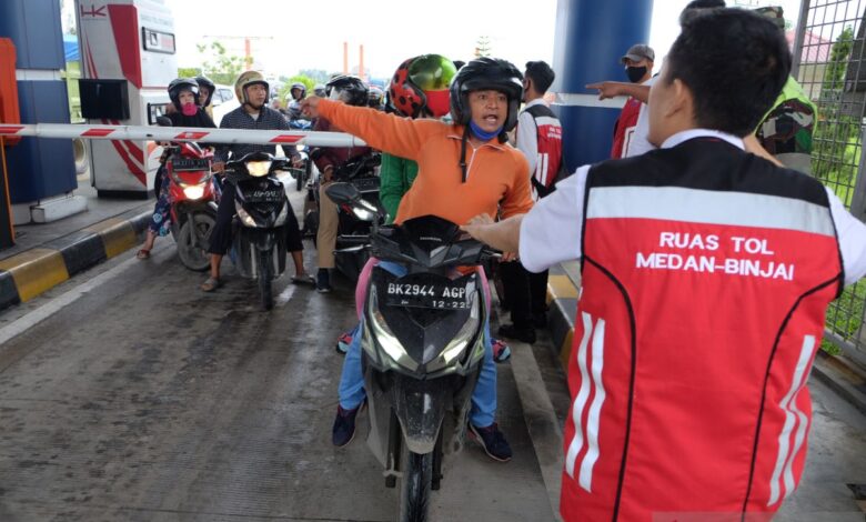Daftar negara yang digunakan mana mengizinkan kendaraan beroda dua gowes motor masuk jalan tol