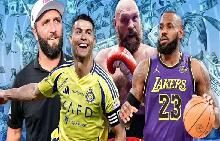 10 Atlet dengan Bayaran Tertinggi pada tempat Bumi Tahun 2024, Cristiano Ronaldo Nomor 1