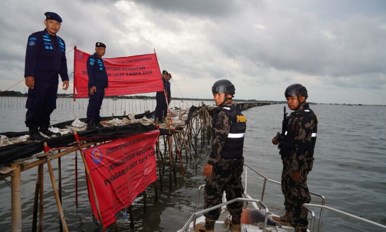 KKP pastikan penindakan terkait pagar laut pada Tangerang sesuai aturan