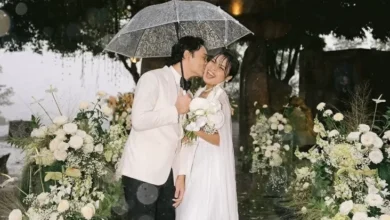 5 Potret Pernikahan Mikha Angelo dan juga Gregoria Mariska, Romantis Banget!