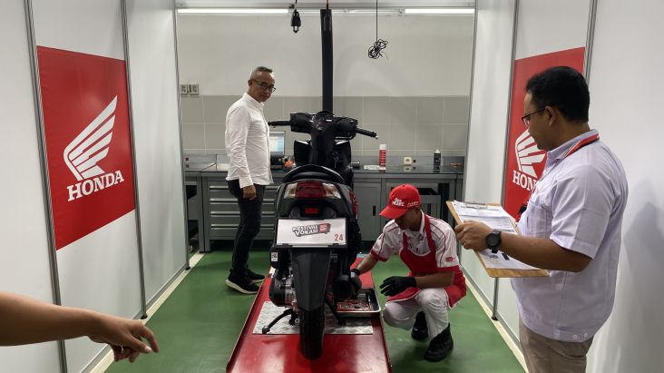 AHM Gelar Festival Vokasi, Motor Listrik Honda EM1 e: Jadi Isi Ujian