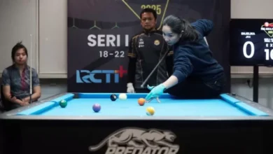 Angeline Terharu usai Juara POBSI Pool Men & Women Seri 1 Ibukota 2025