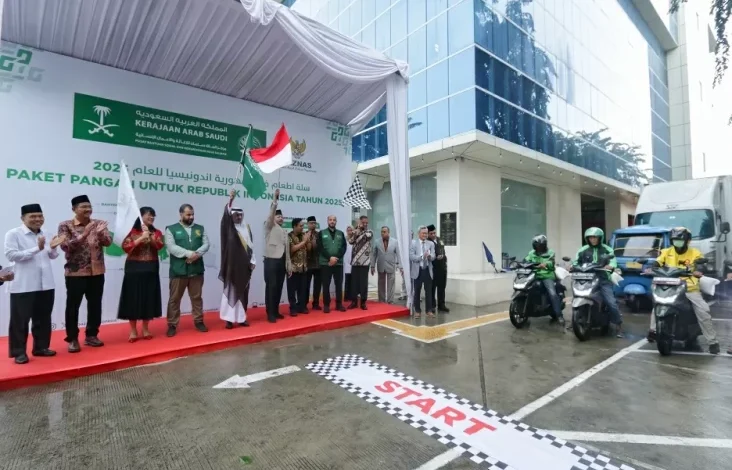 Baznas-KSrelief Distribusikan 7.911 Paket Pangan Ramadan untuk 40 Daerah juga Perkotaan