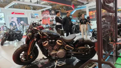 Benelli Pamer Motor 250cc V-Twin ala Harley-Davidson di area area IIMS 2025