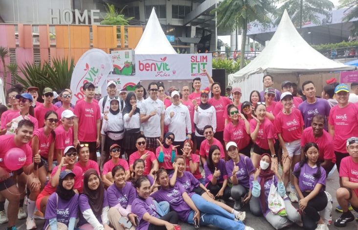 BenVit Fiber Plus Collagen Ajak Warga DKI DKI Jakarta Hidup Seimbang di dalam tempat CFD Sudirman