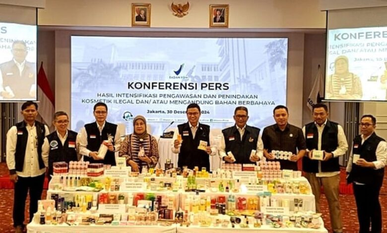 Daftar 91 kosmetik ilegal dan juga berbahaya yang digunakan mana ditarik BPOM