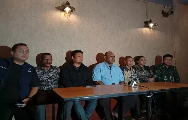 Cabup-Cawabup Boven Digoel PetroMas Serahkan Putusan PHPU ke MK: Biar Tuhan yang mana mana Memutuskan