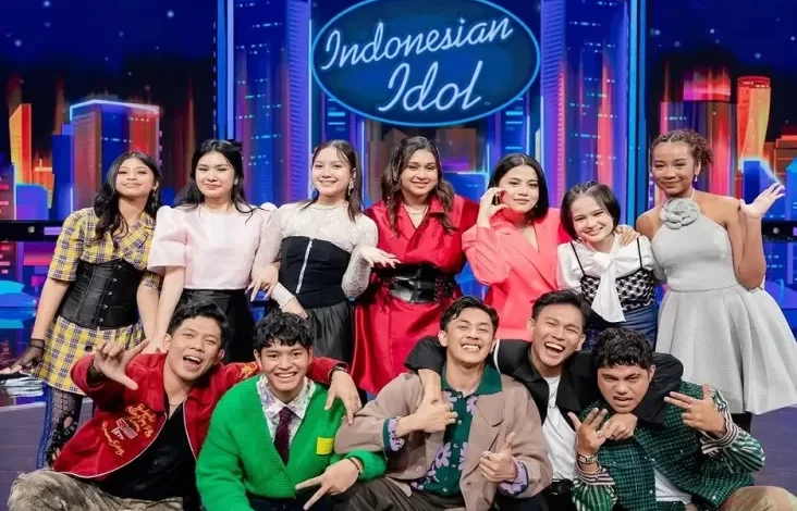 Daftar Lagu Top 12 Indonesian Idol Waktu petang Ini, Siapa Tereliminasi?