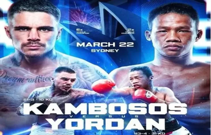 Daud Yordan vs George Kambosos Pertarungan Terbesar Cino