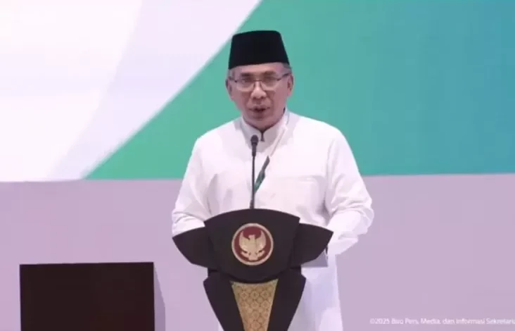 Di Depan Prabowo, Gus Yahya Tegaskan NU Dukung Penuh Rencana otoritas