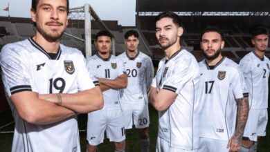 Erspo Peluncuran Jersey Tandang Timnas Indonesia, Sentuhan Elegan dalam di Bahu Jadi Sorotan