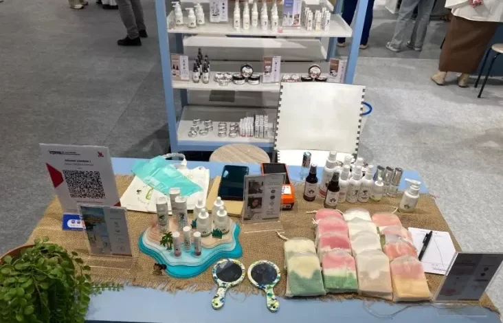 Gaet User di area pada BRI UMKM EXPO(RT) 2025 Oganic Lombok Andalkan Bahan Baku Lokal