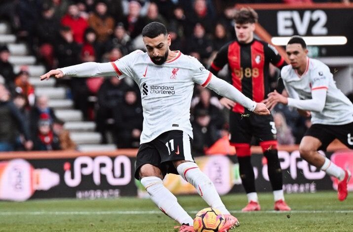 Hasil Turnamen Inggris: Liverpool Sikat Bournemouth, Mohamed Salah Cetak Brace