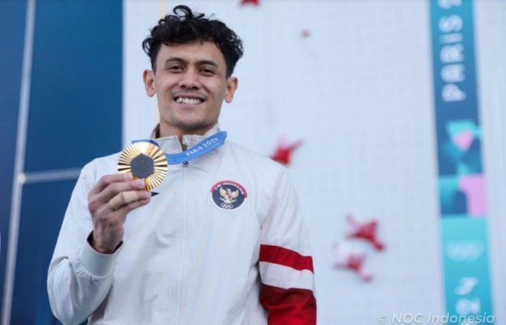 Hebat! Veddriq Leonardo Pemenang The World Games Athlete of the Year 2024