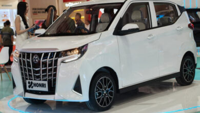 Honri Boma Mobil Listrik Mini Mirip Toyota Alphard Pendatang Baru di tempat di IIMS 2025