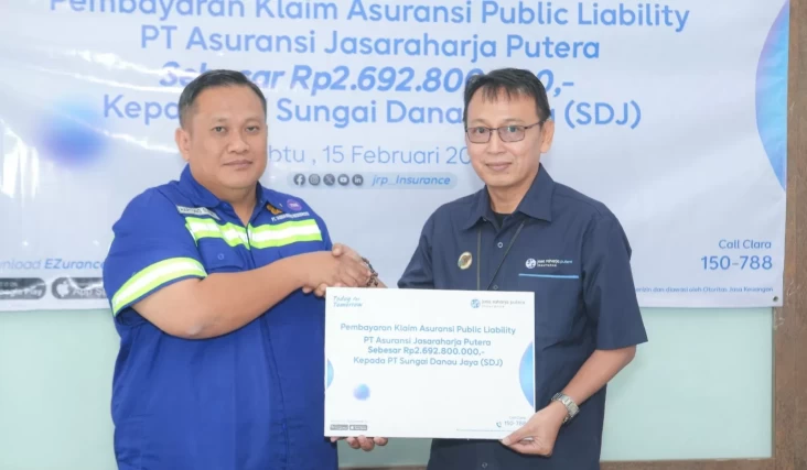 JRP Insurance Bayar Klaim Public Liability Senilai Rp2,6 Miliar