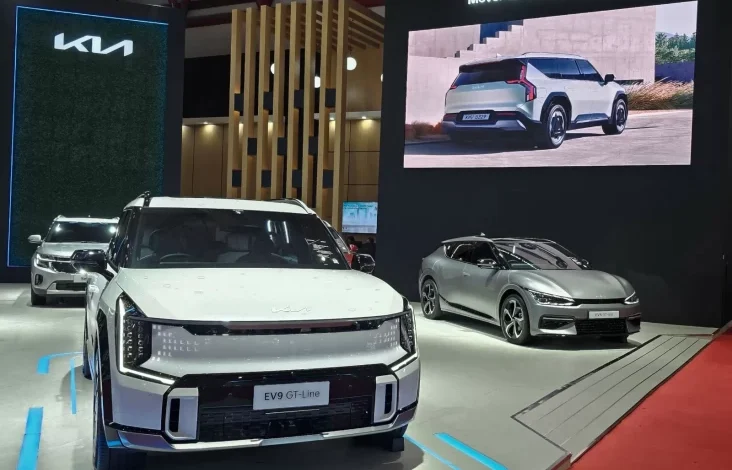 Kia EV6 GT-Line lalu EV9 GT-Line Dibongkar Luar Dalam pada area IIMS 2025