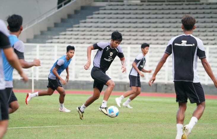Live Streaming pada Vision+, Kapan Jadwal Timnas Indonesia U-20 vs Iran U-20?