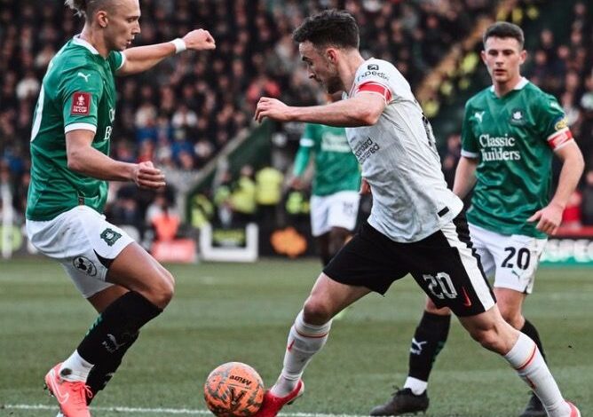 Liverpool Tersingkir dari Piala FA setelahnya Dipermalukan Plymouth