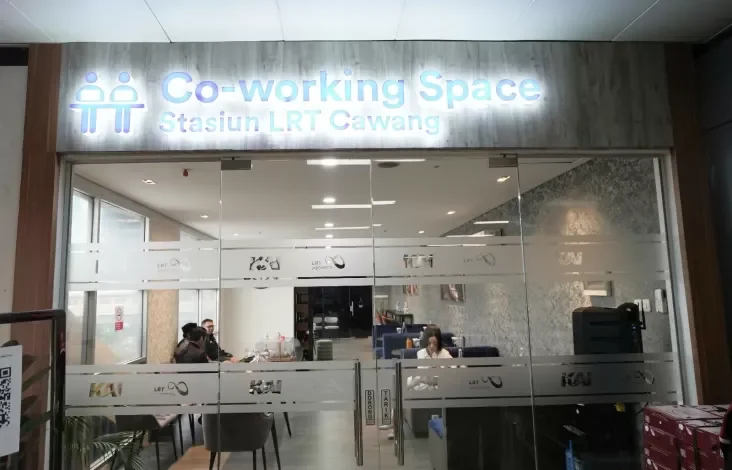 LRT Jabodebek Sediakan Coworking Space Gratis pada Stasiun Cawang, Intip Fasilitasnya