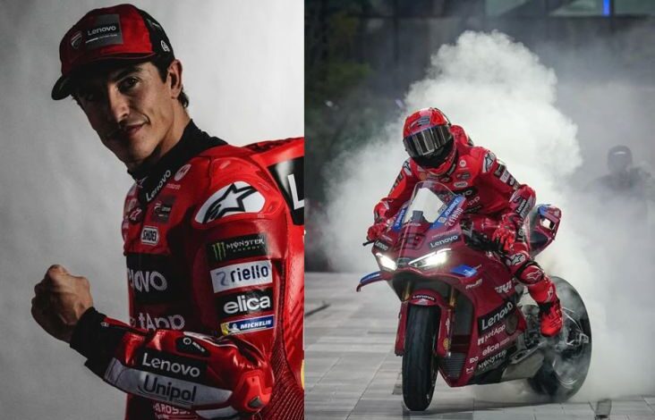 Marc Marquez Tak Sabar Geber Motor di tempat area MotoGP Thailand 2025
