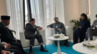 Menko Perekonomian Melakukan Pertemuan pimpinan Masdar Perkuat Kerja Sama Penyertaan Modal Tenaga Terbarukan