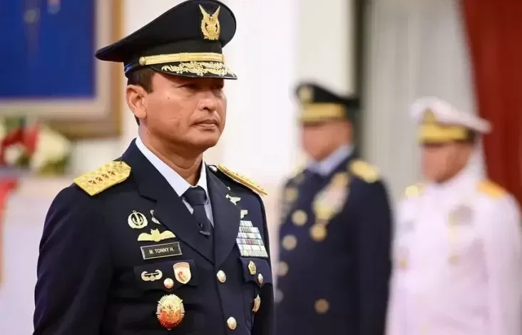 Mutasi TNI, 3 Pati AU Digeser Jadi Staf Khusus KSAU Tonny Harjono