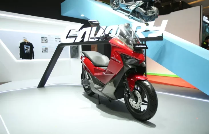 Pertama Kali Ikut IIMS 2025, MAKA Motors Hadirkan Motor Listrik Buatan Indonesia