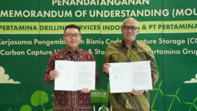 Pertamina Drilling kemudian Pertagas Kerjasama Kembangkan Teknologi Penangkap juga Penyimpan Karbon