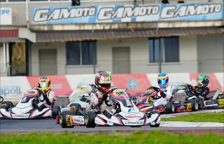 Qarrar Firhand Girang Raih Poin Pertama di tempat area WSK Super Master Series Sarno 2025