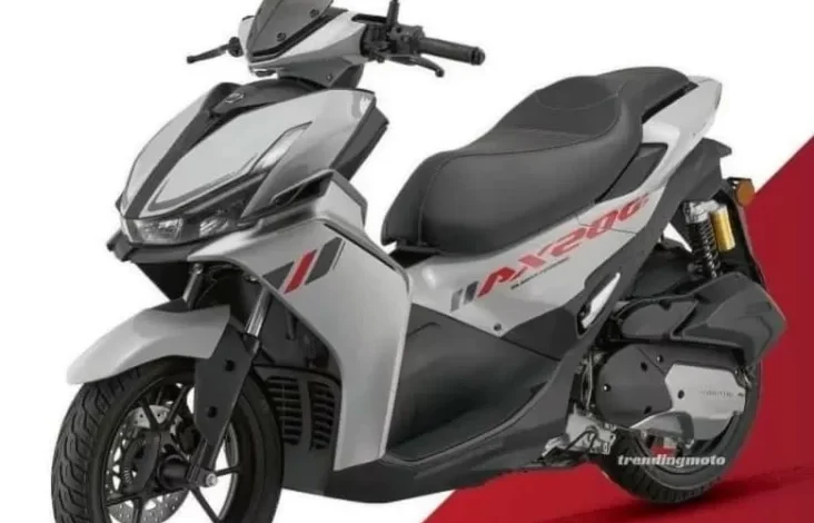 QJMotor AX200S Siap Bikin Yamaha Aerox Turbo Ngos-ngosan